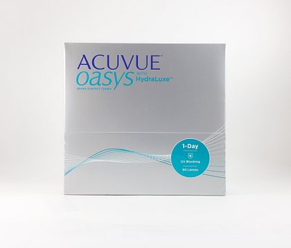 Acuvue - (30 Packs) Daily Disposable - ACUVUE OASYS® 1-Day with HydraLuxe™ Technology /Per Box