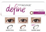 1-DAY ACUVUE DEFINE ACCENT - 30 PACK