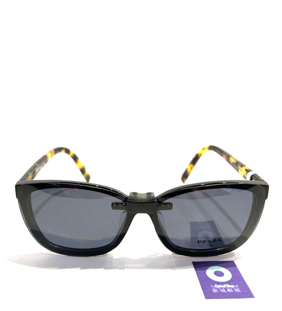 PRADA 0PR 15ZVF includes Sunglasses Clip On